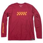 Vortex Long Sleeve Tee - Cardinal
