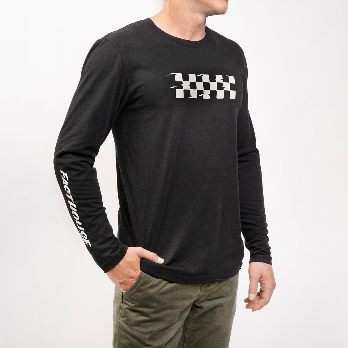 Vortex Long Sleeve Tee - Black