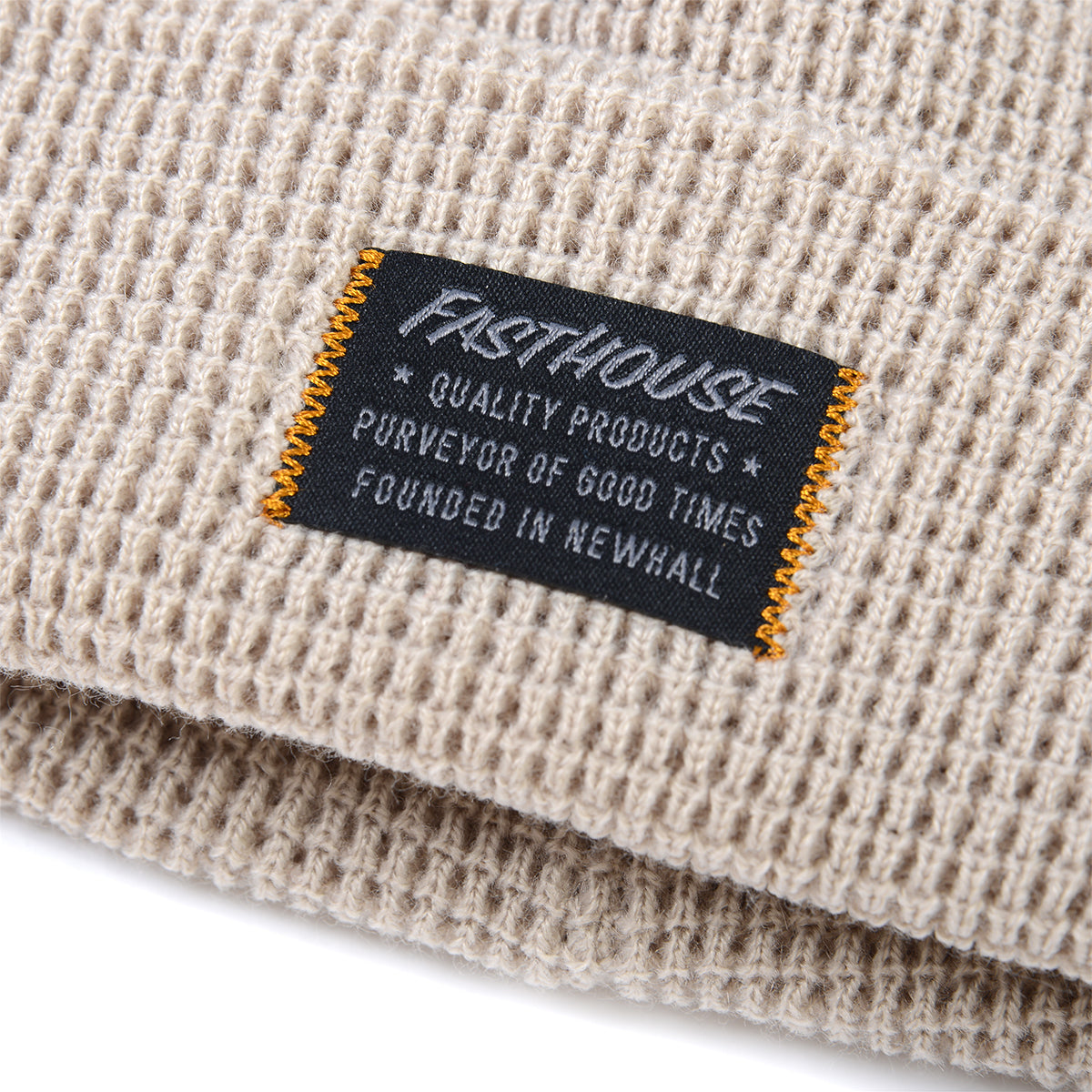 Waffle Beanie - Bone
