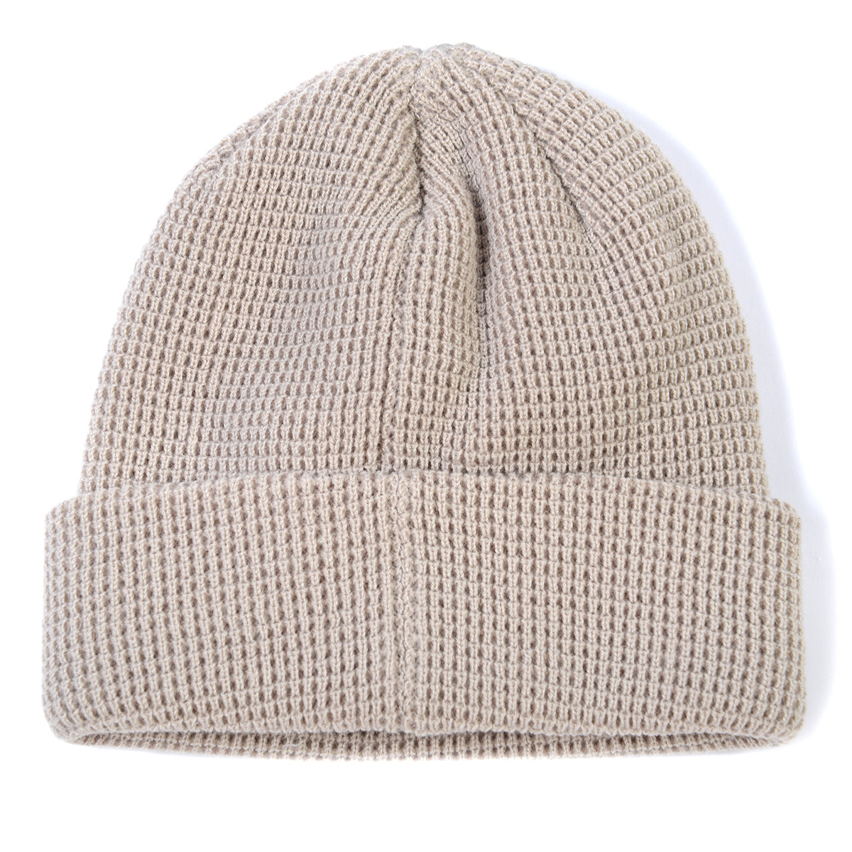 Waffle Beanie - Bone