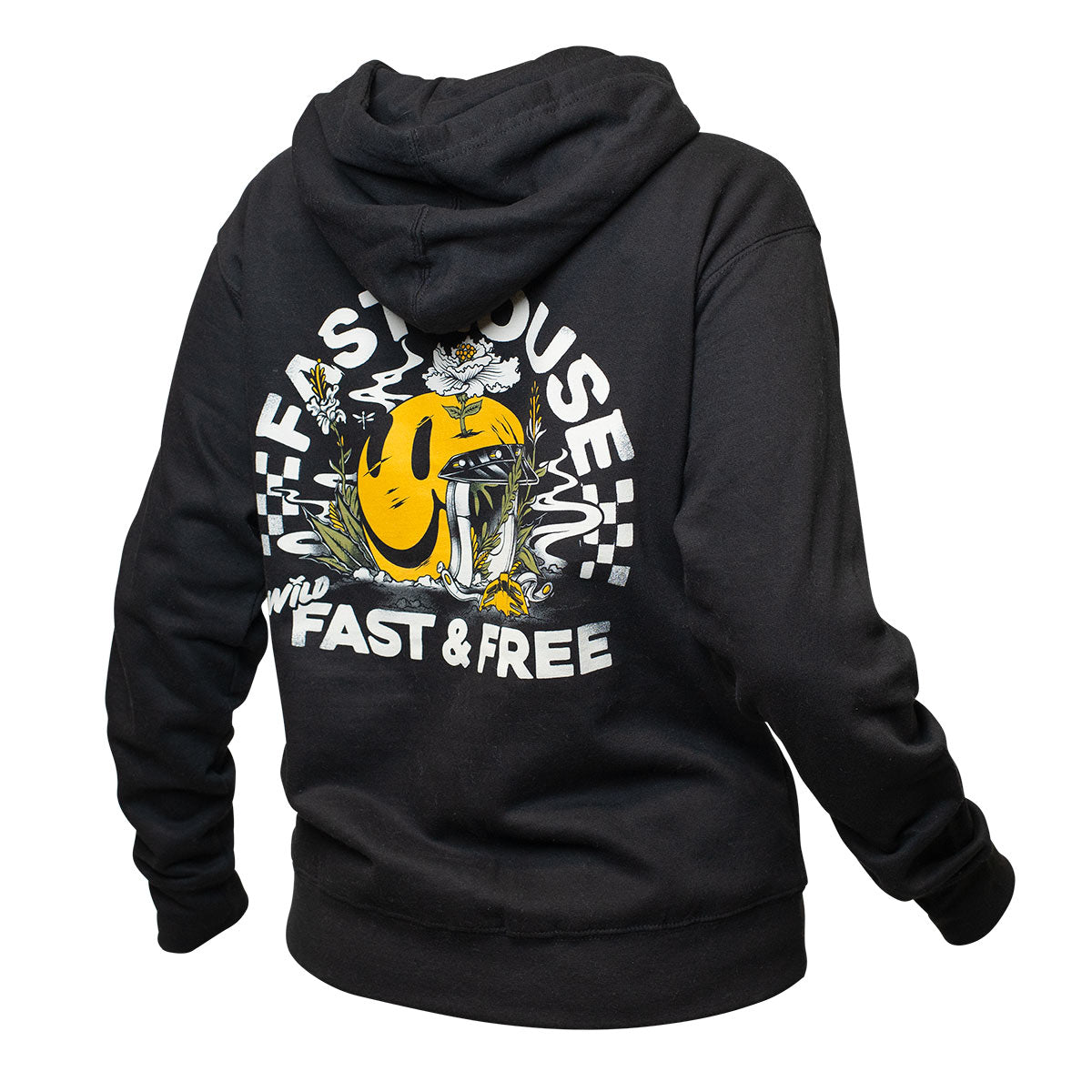 Wild One Women's Hooded Pullover - Black