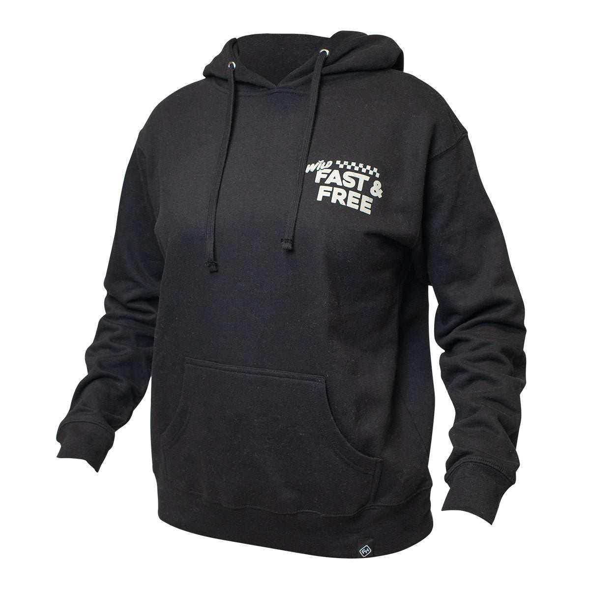 Wild One Women's Hooded Pullover - Black