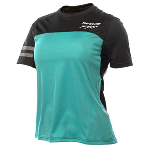 Alloy Sidewinder SS Women's Jersey - Black/Teal