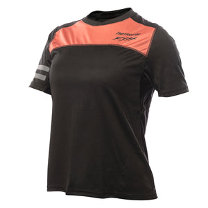 Alloy Sidewinder SS Women's Jersey - Mauve/Black