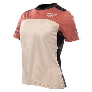 Alloy Sidewinder SS Women's Jersey - Mauve/Cream