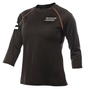 Alloy Sidewinder Raglan Women's Jersey - Black