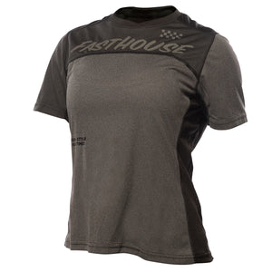 Classic Mercury SS Women's Jersey - Black/Charcoal Heather