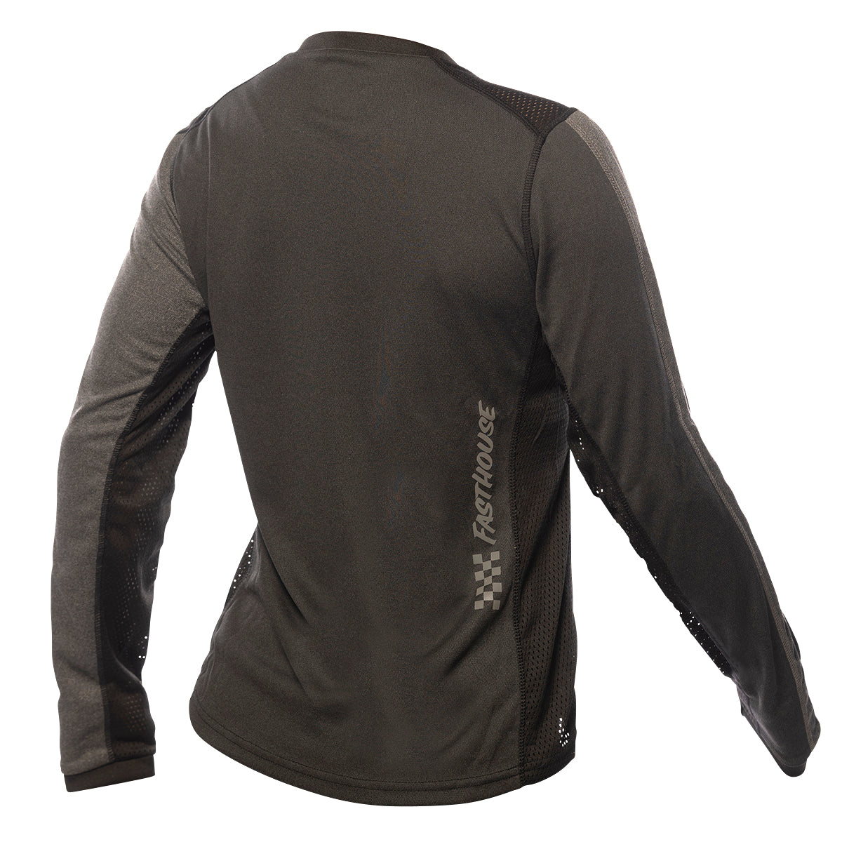 Classic Mercury LS Women's Jersey - Black/Charcoal Heather