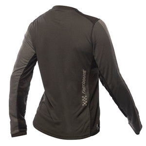 Classic Mercury LS Women's Jersey - Black/Charcoal Heather