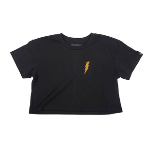 Drift Crop Women's Tee - Black
