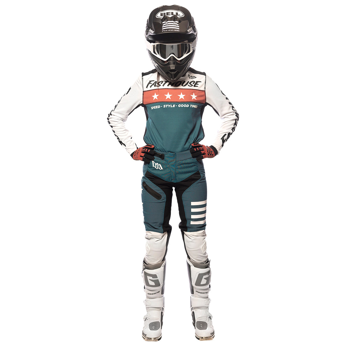 Elrod Astre Women's Jersey - White/Slate