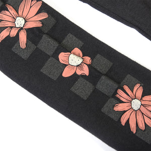 Serene Long Sleeve Women's Crop Tee - Black