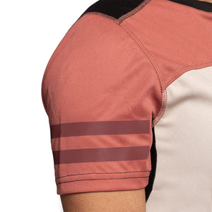 Alloy Sidewinder SS Women's Jersey - Mauve/Cream