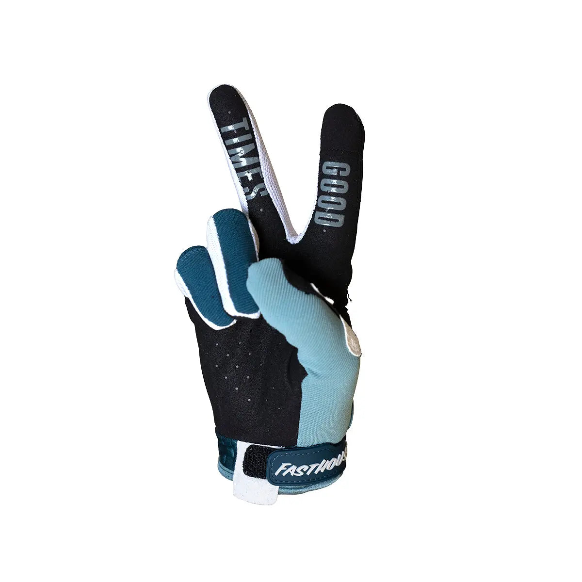 style handschuhe Fasthouse Youth Speed Style Legacy Gloves Medium Indigo / Black