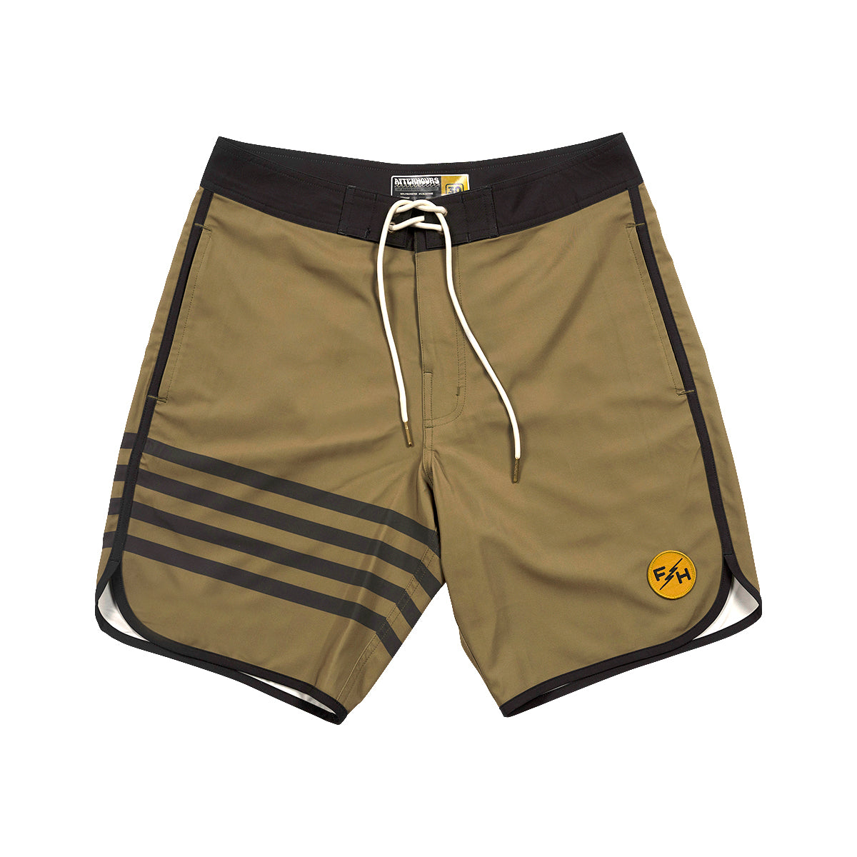 After Hours 3-Pocket Bomber Youth Boardshort - Olive