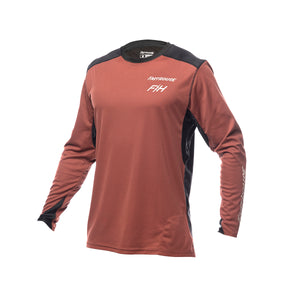 Alloy Rally Long Sleeve Youth Jersey -  Clay/Black