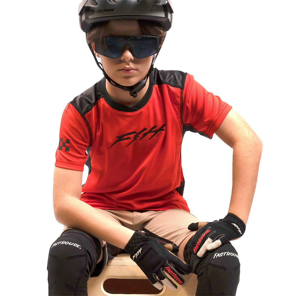 Alloy Ronin SS Youth Jersey - Red