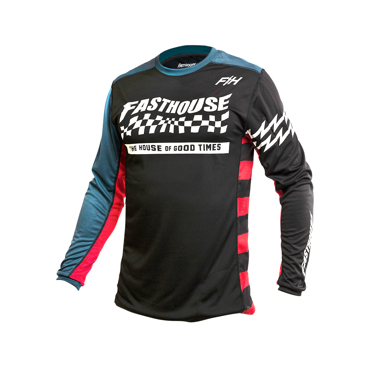 Classic Velocity LS Youth Jersey - Black/Indigo