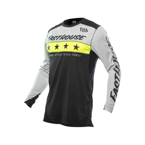 Elrod Astre Youth Jersey - Silver/Black