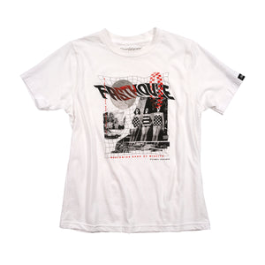 Glitch Youth Tee - White