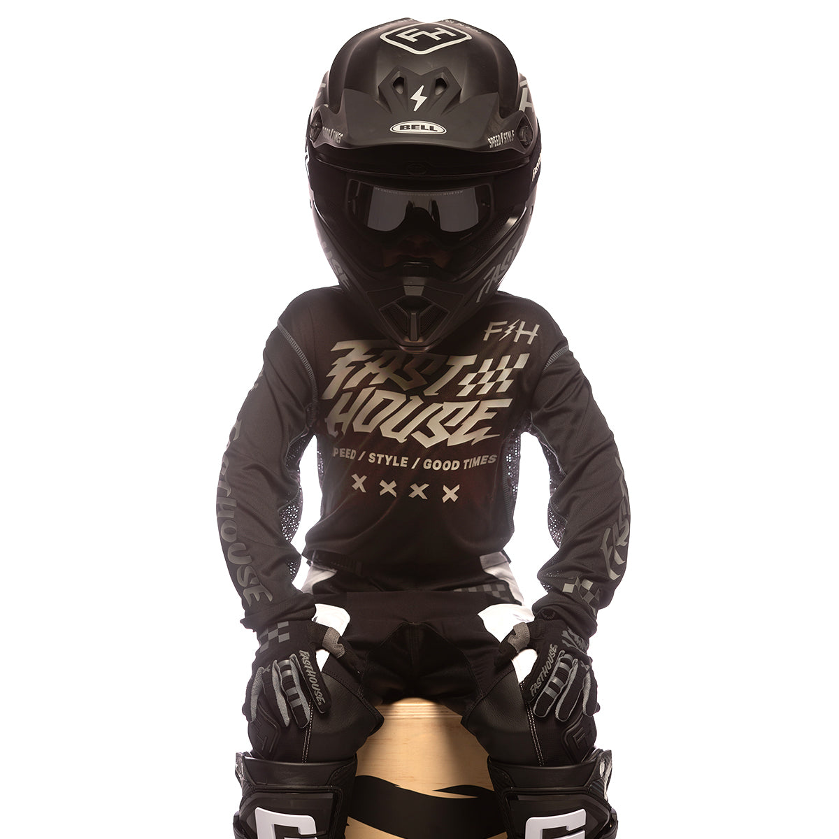 Grindhouse Rufio Youth Jersey - Black