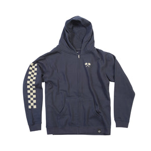 Haven Youth Hooded Zip-Up - Navy