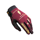 Speed Style Golden Girl's Glove - Maroon