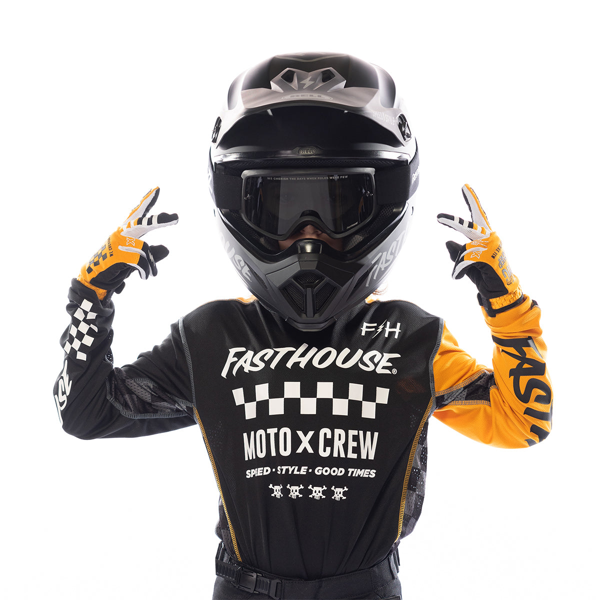 Speed Style Brute Youth Glove - Amber