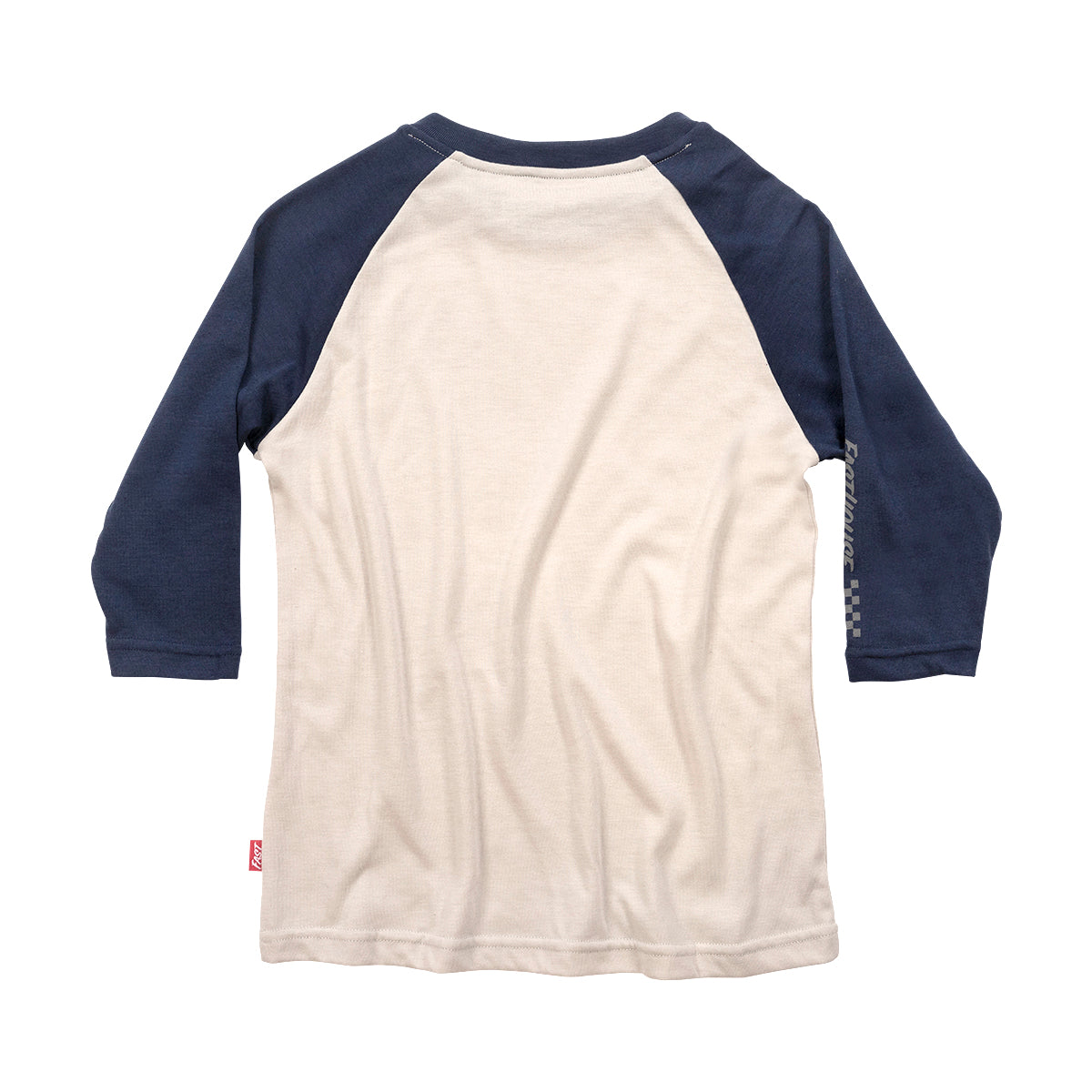 Swift Raglan Youth Tech Tee - Midnight Navy/Cream