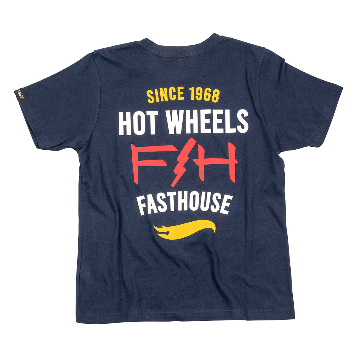 Youth Hot Wheels Boss Tee - Navy Fasthouse