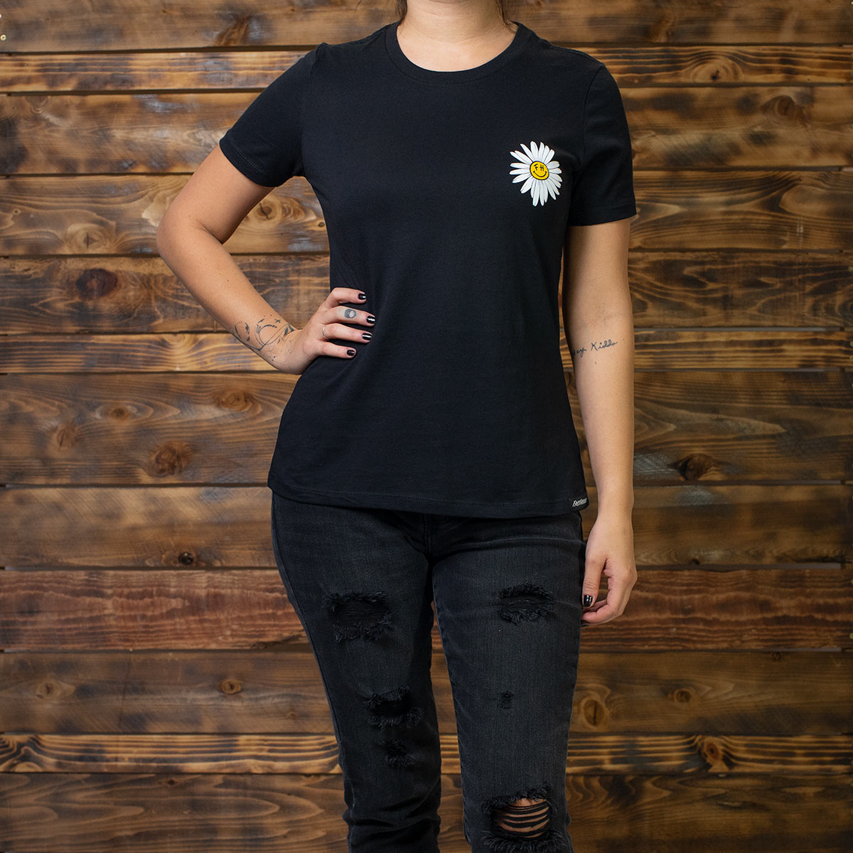 All Smiles Women's Tee - Black