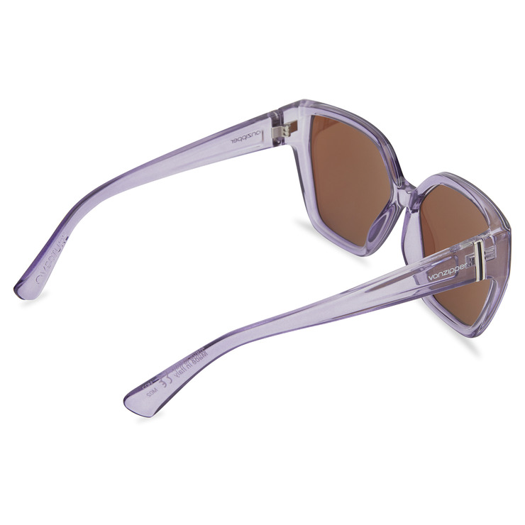 VonZipper Overture Sunglasses - Purple Satin/Stellar Chrome