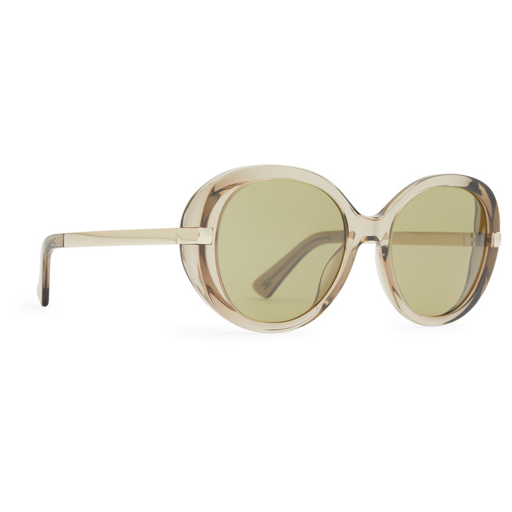 VonZipper Opal Sunglasses - Oyster/Light Green