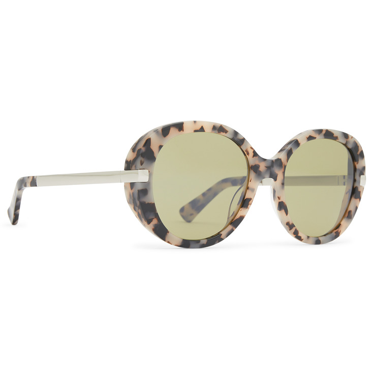 VonZipper Opal Sunglasses - Cream Tortoise/Olive