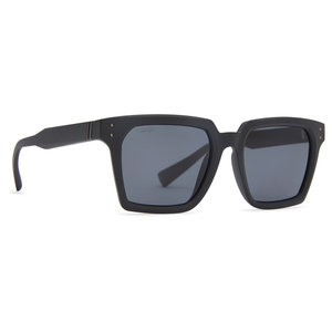VonZipper Television Polarized Sunglasses - Black Satin/Vintage Gray