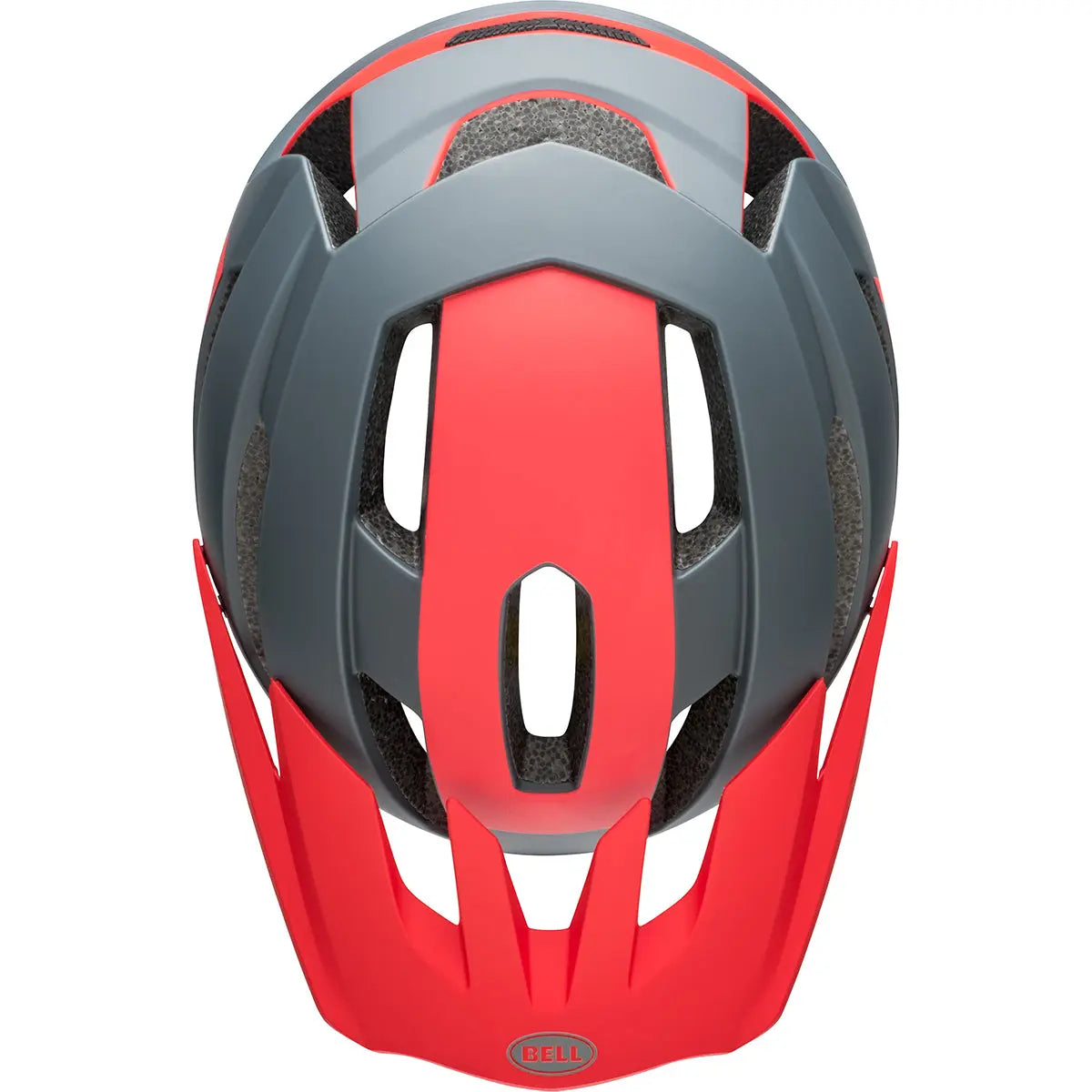 bell array bike helmet best price Bell 4Forty Air MIPS Helmet - Matte Gray/Red | MTB Helmet | Adult | M