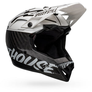 Bell Full-10 Spherical MTB Helmet - Matte Gloss White/Black