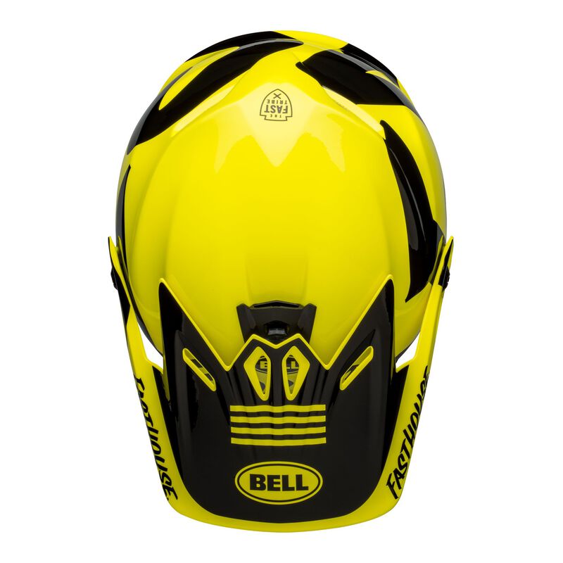 Bell Moto-9 MIPS Newhall Youth Helmet - Hi-Viz/Black