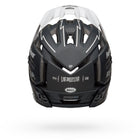 Bell Super Air R Spherical Helmet - Black/White