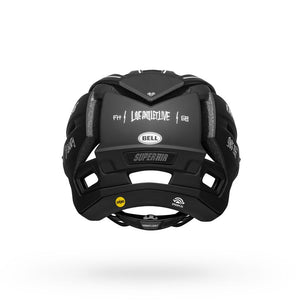 Bell Super Air R Spherical Helmet - Black/White