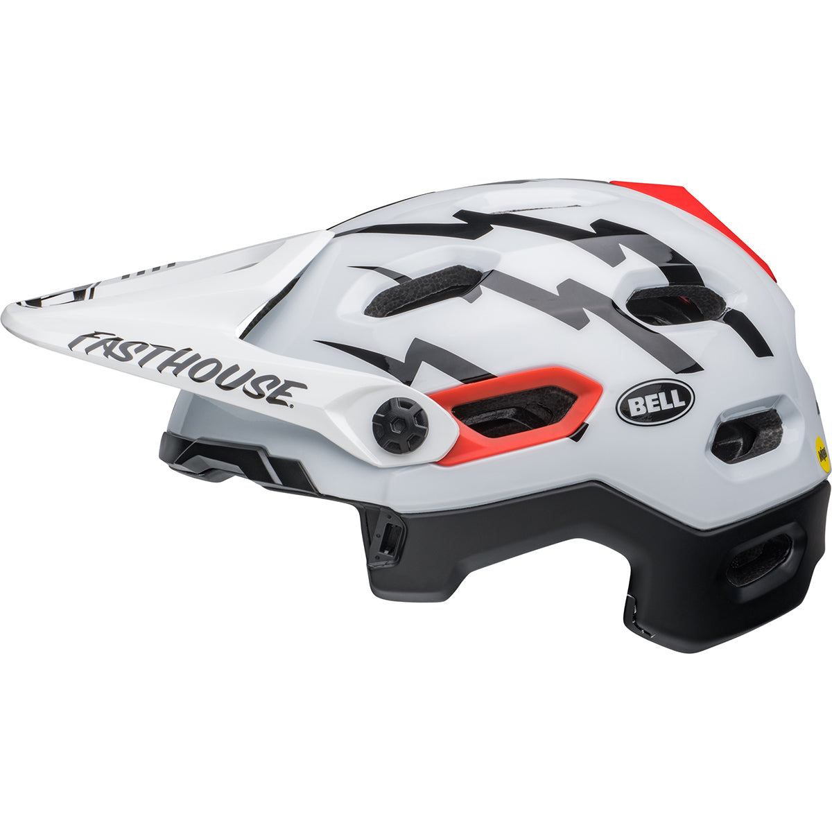 Bell Super DH Spherical MTB Helmet - Black/White