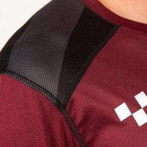 Alloy Block LS Jersey - Maroon/Black