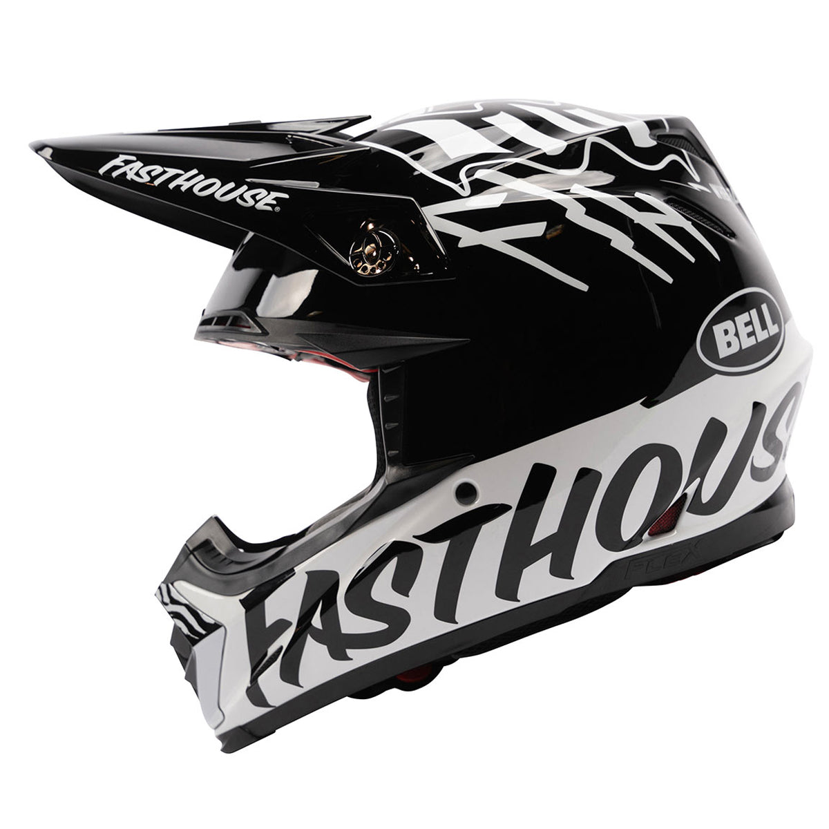 Bell Moto-9S Flex Flying Colors - Black/White