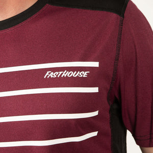 Classic Cartel SS Jersey - Heather Maroon