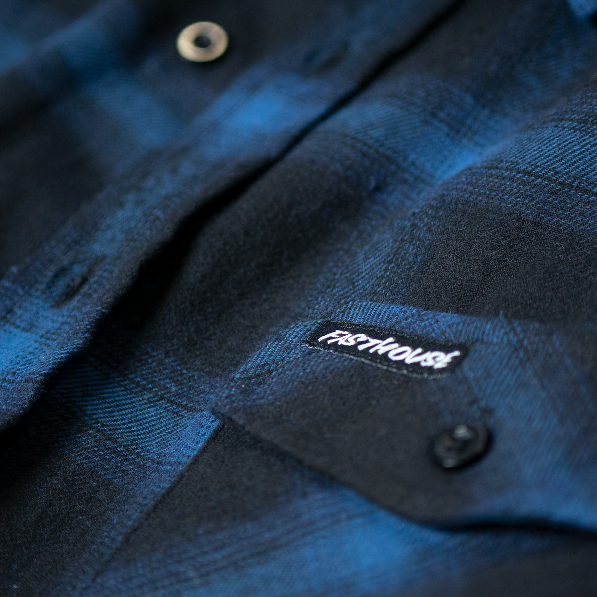 Saturday Night Special Flannel - Blue/Black