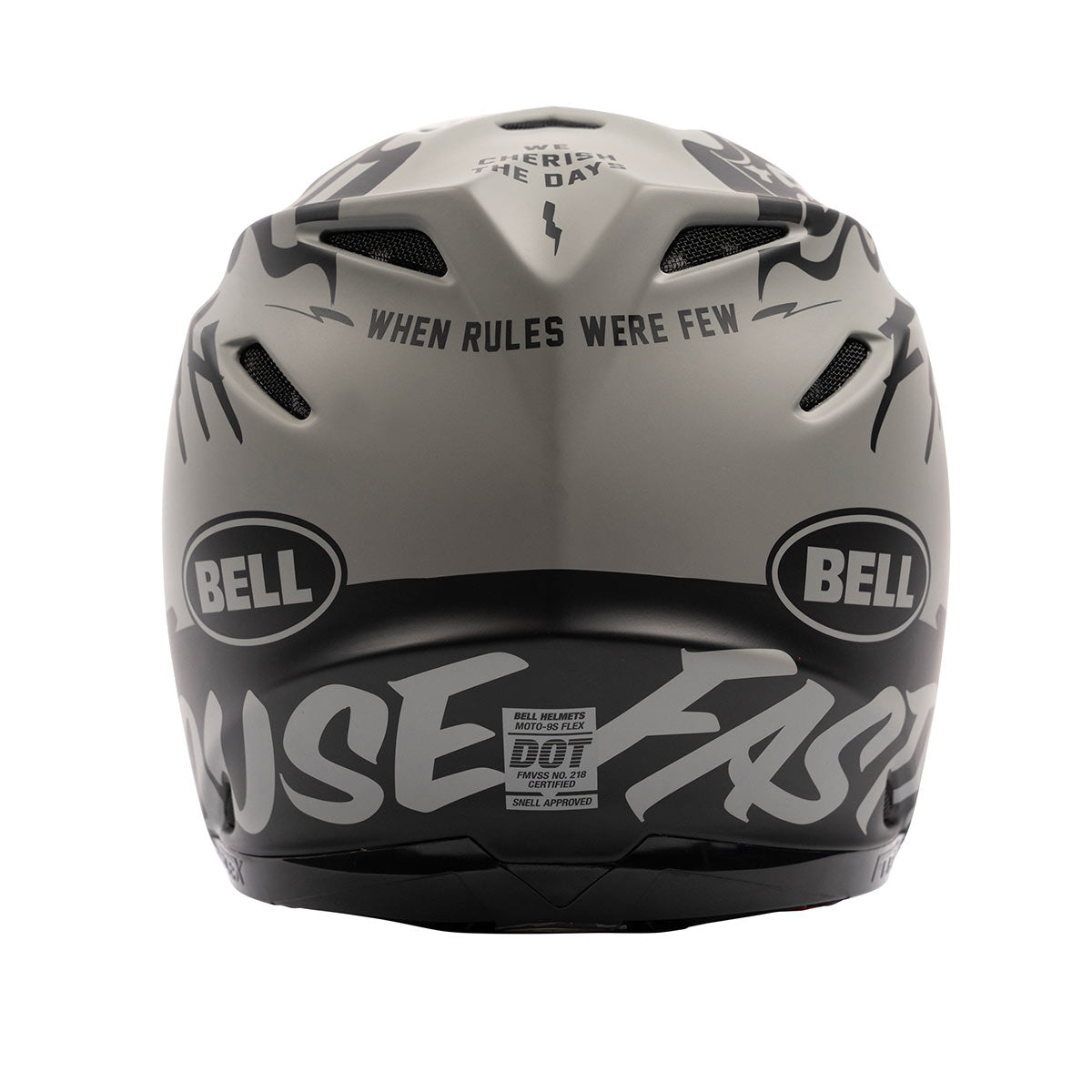 Bell Moto-9S Flex Flying Colors - Gray/Black