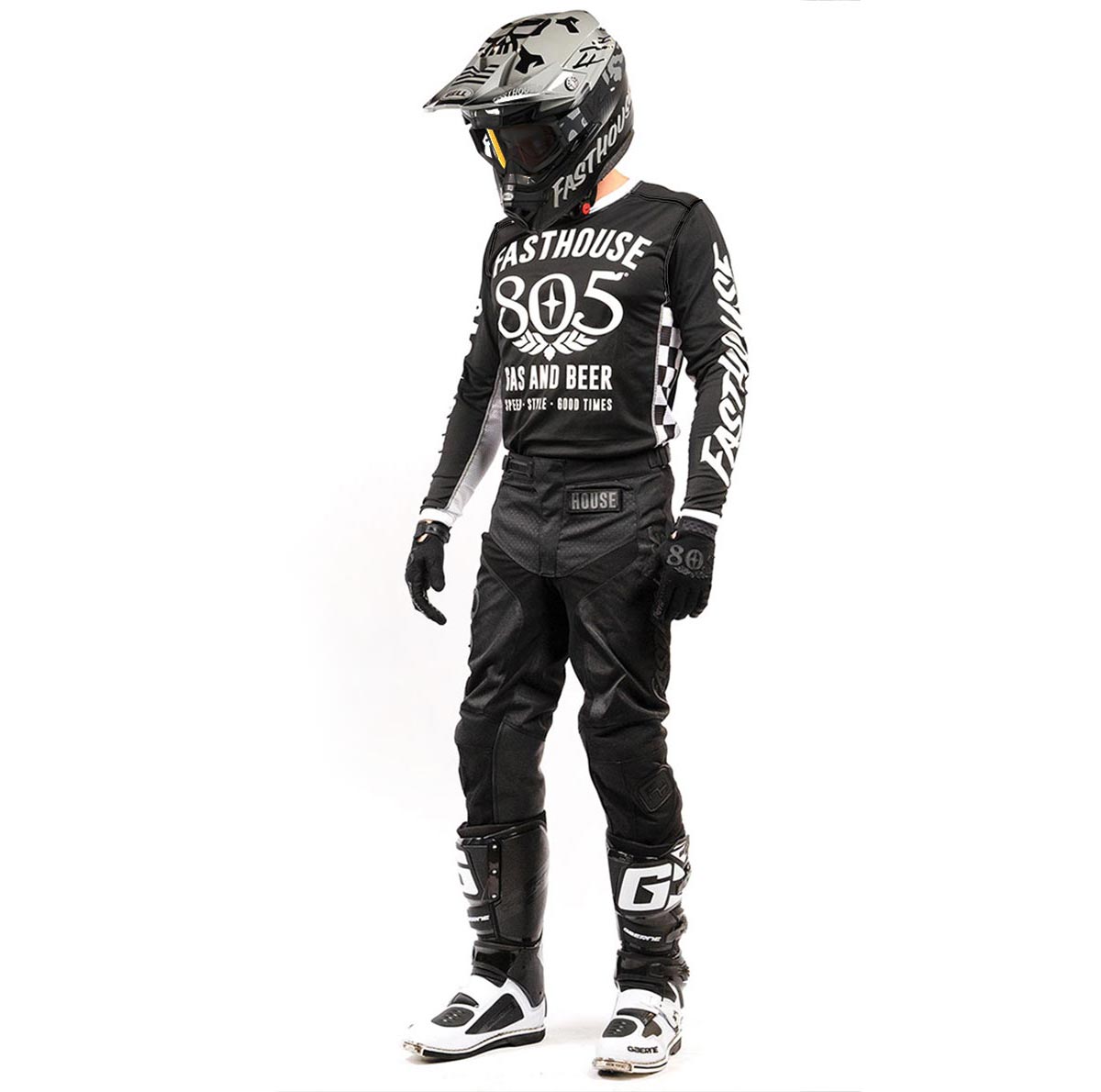 Grindhouse 805 USA Jersey - Black