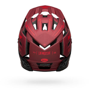 Bell Super Air R Spherical Helmet - Red/Black