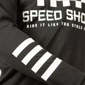 Alloy Roam LS Jersey - Heather Black