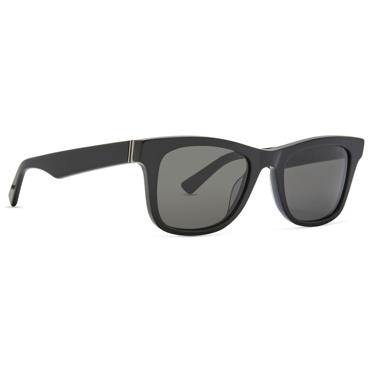 VonZipper Faraway Sunglasses - Black Gloss/Vintage Gray